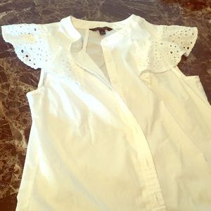 White Banana Republic Blouse